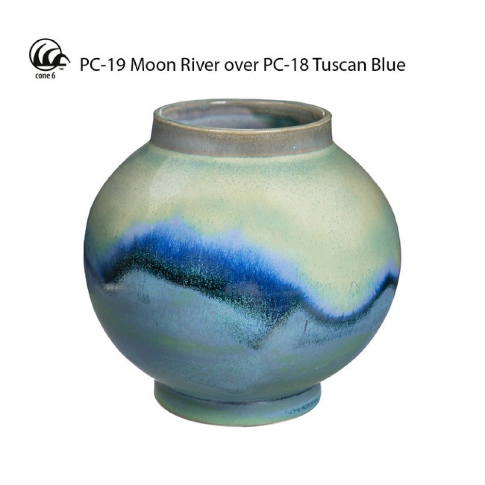 Tuscan Blue - 16oz Amaco Potters Choice Cone 5 Glaze